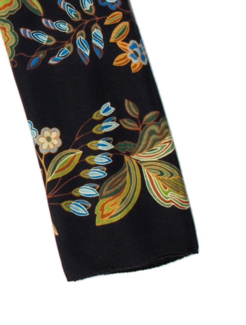 Etro Silk Floral Print Bandeau