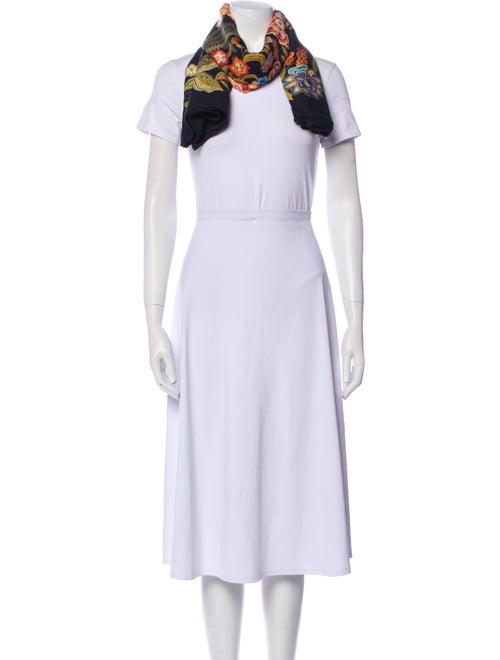 Etro Silk Floral Print Bandeau