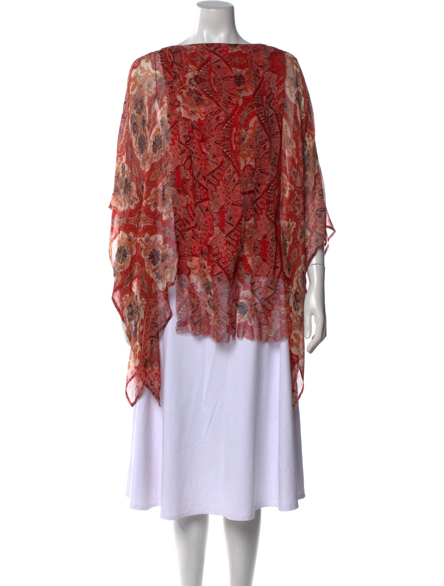 Etro Silk Paisley Print Blouse