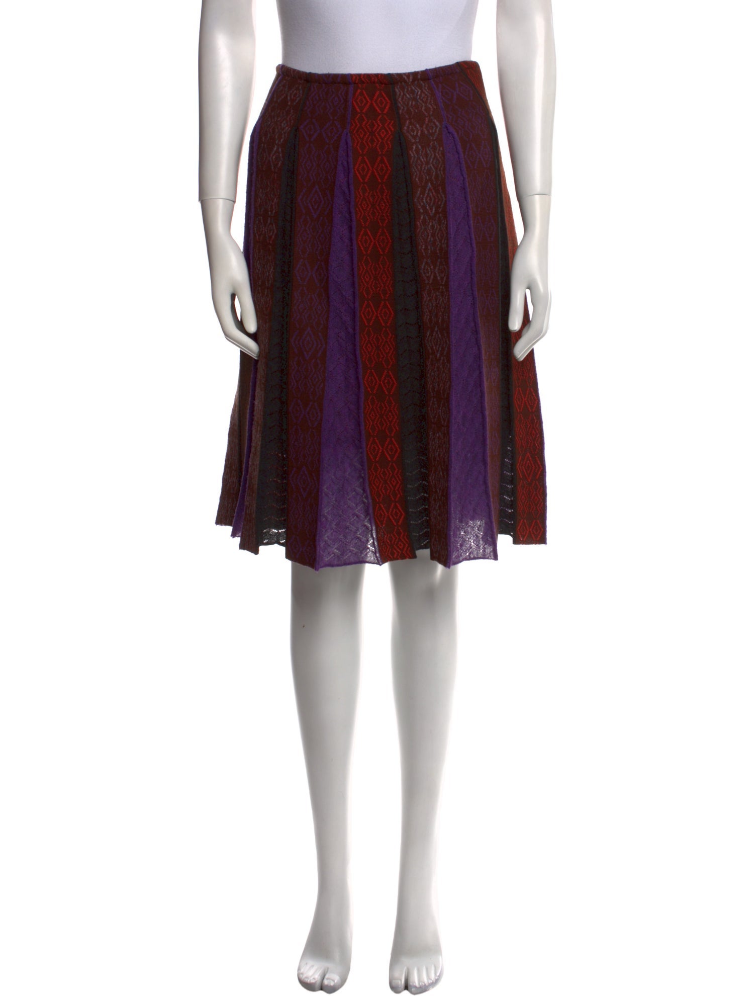 Etro Printed Knee-Length Skirt