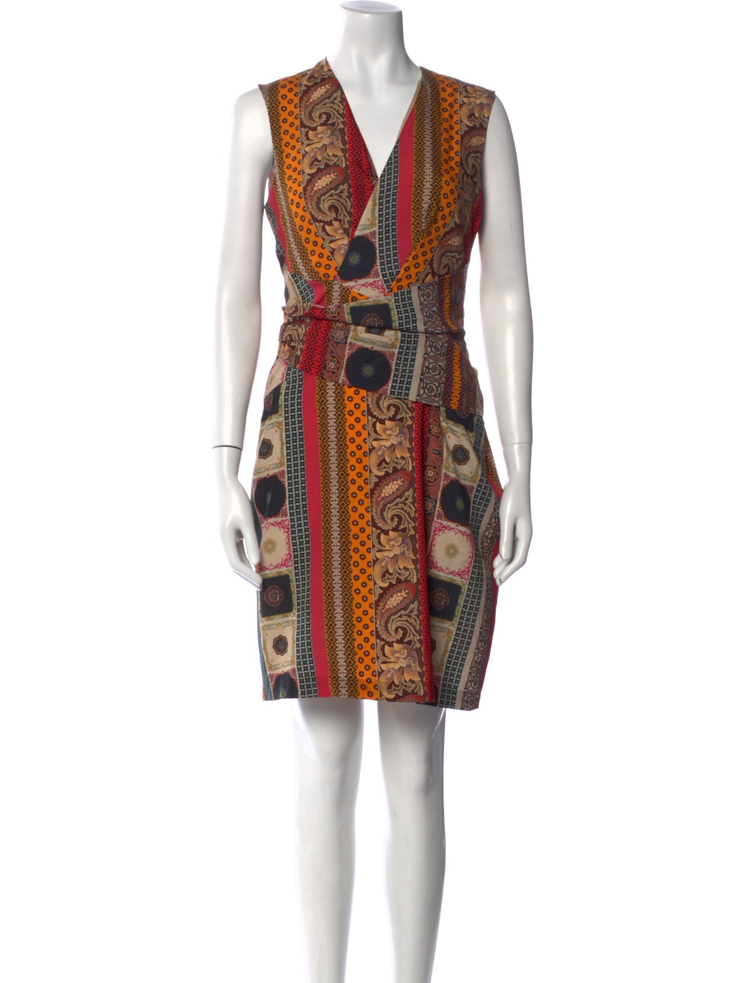 Etro Silk Knee-Length Dress