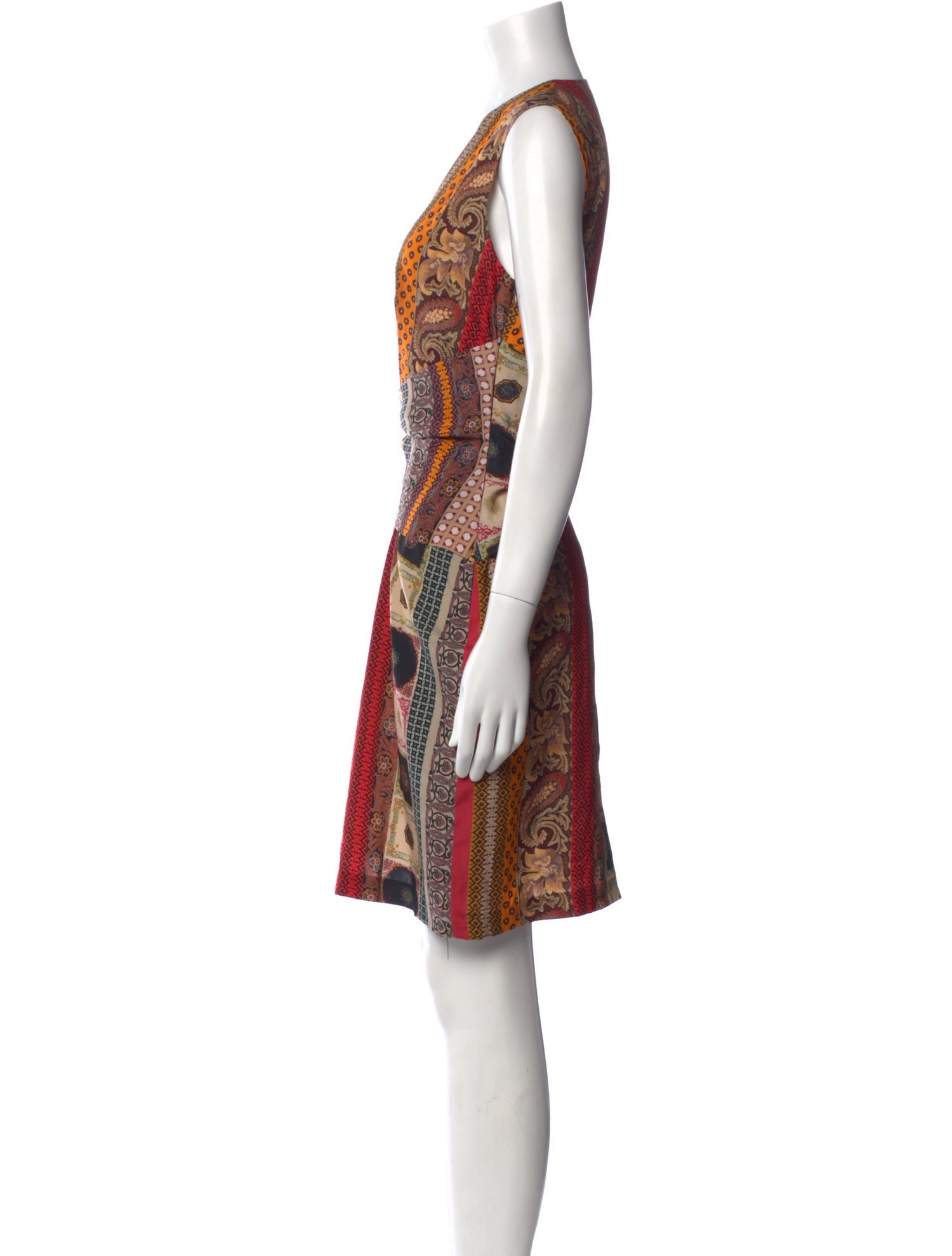 Etro Silk Knee-Length Dress