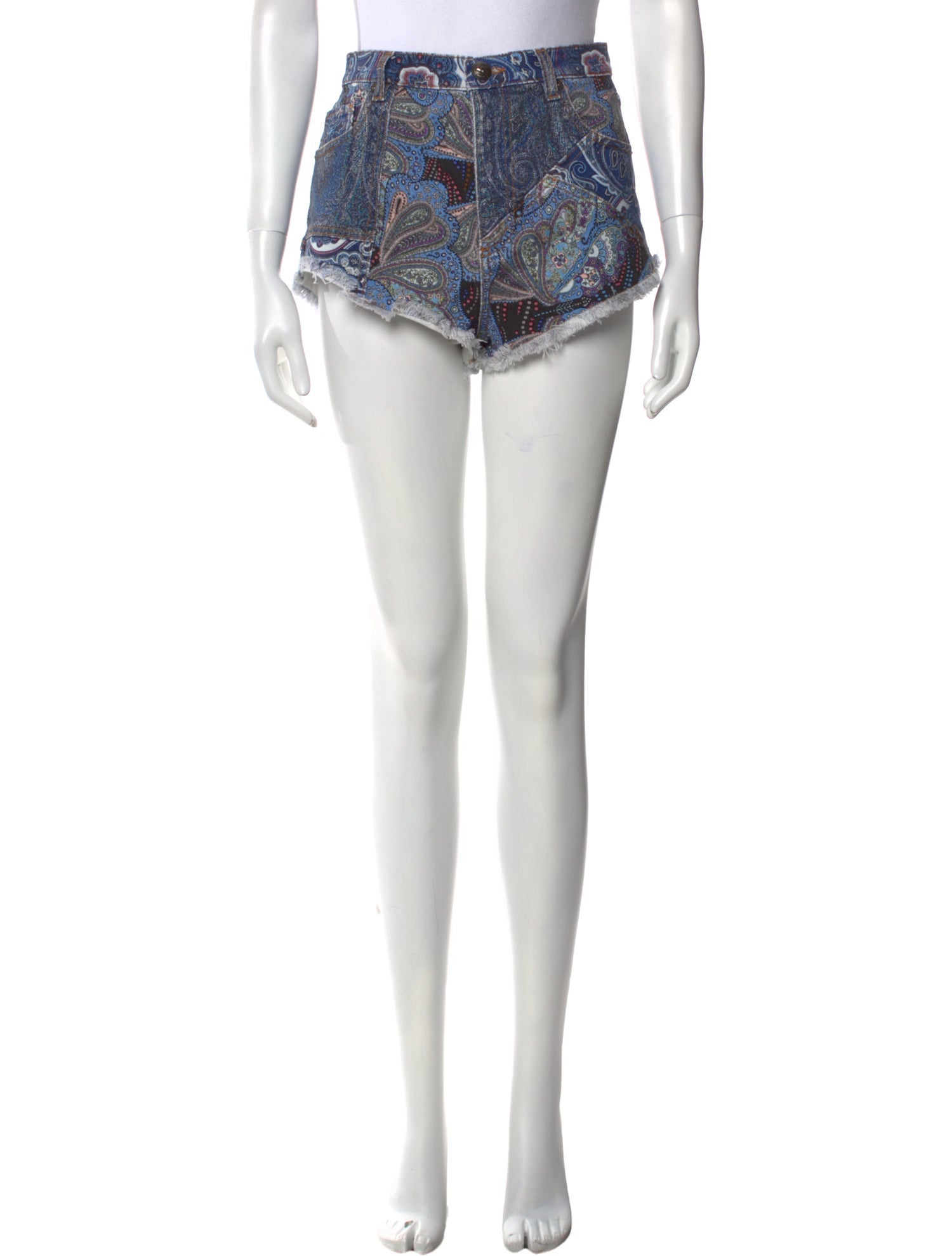 Etro Printed Mini Shorts