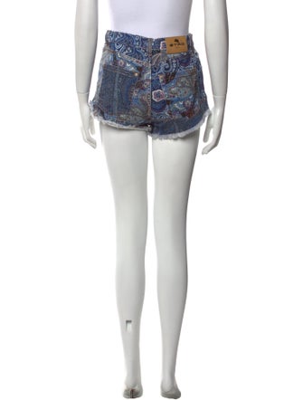 Etro Printed Mini Shorts