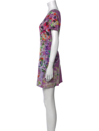 Etro Floral Print Mini Dress