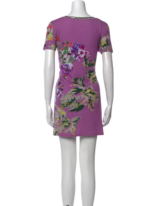 Etro Floral Print Mini Dress