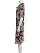 Etro Paisley Print Knee-Length Dress