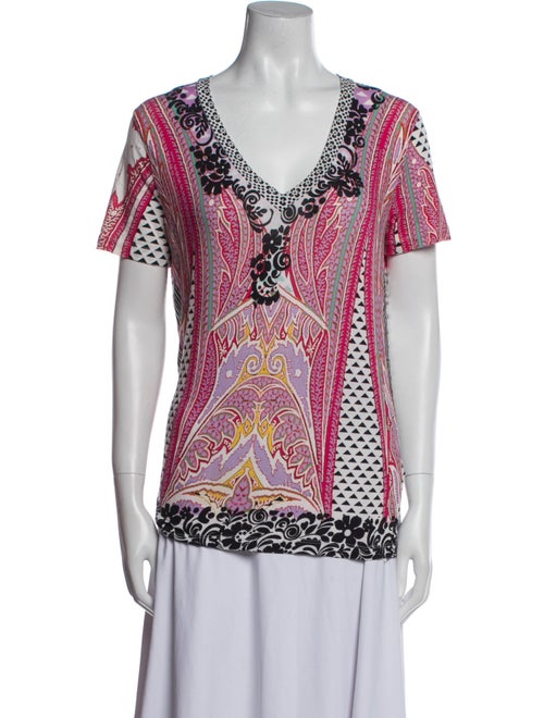 Etro Paisley Print V-Neck Tunic