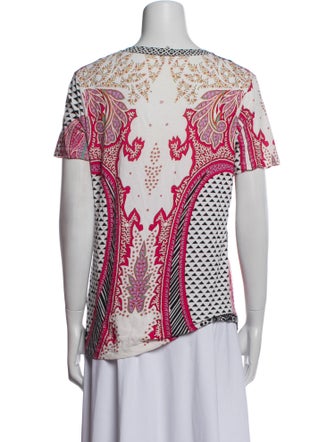 Etro Paisley Print V-Neck Tunic