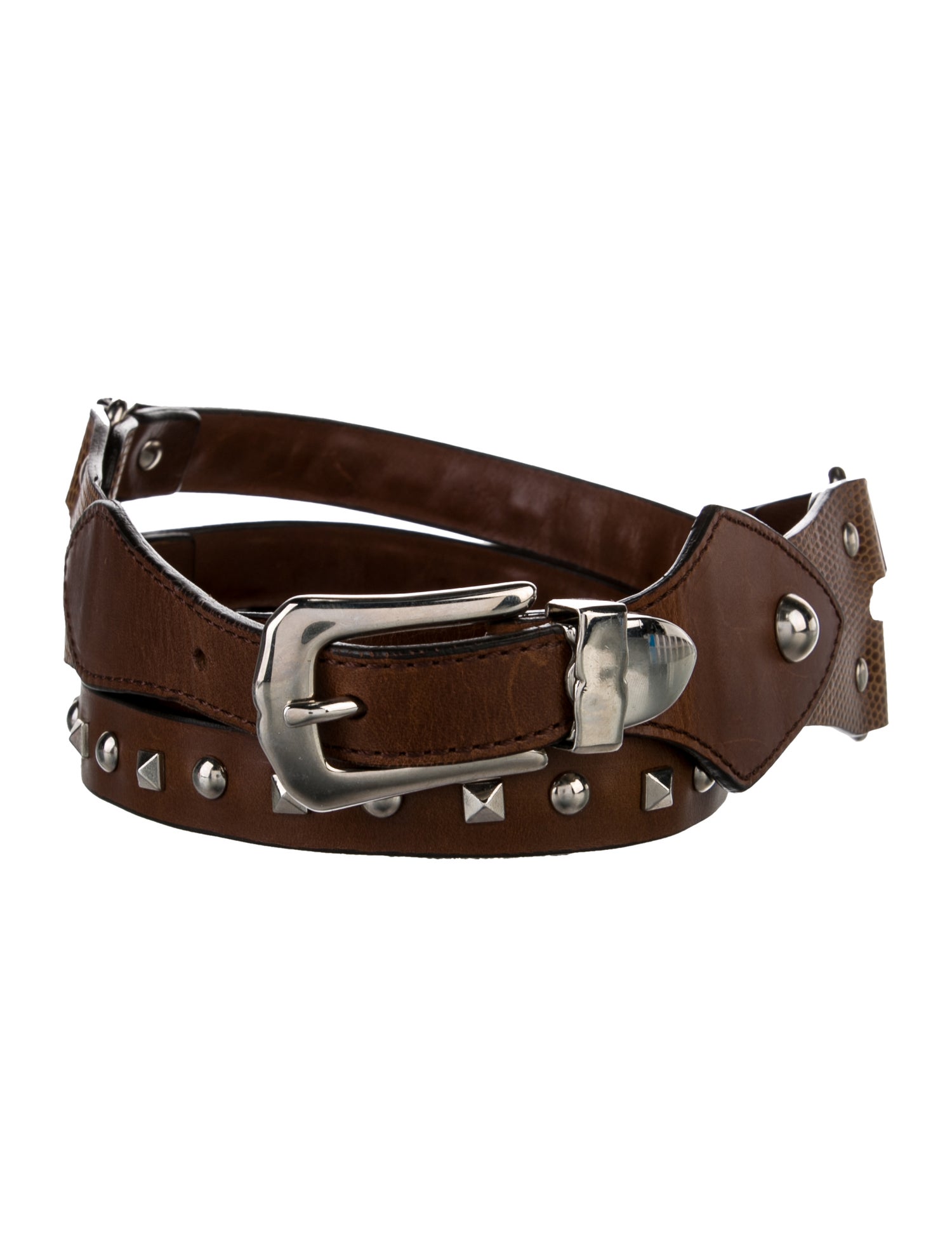 Etro Wide Leather Belt