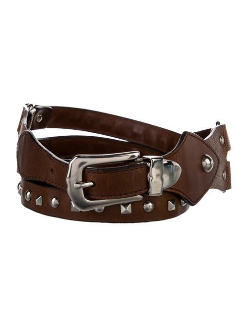 Etro Wide Leather Belt