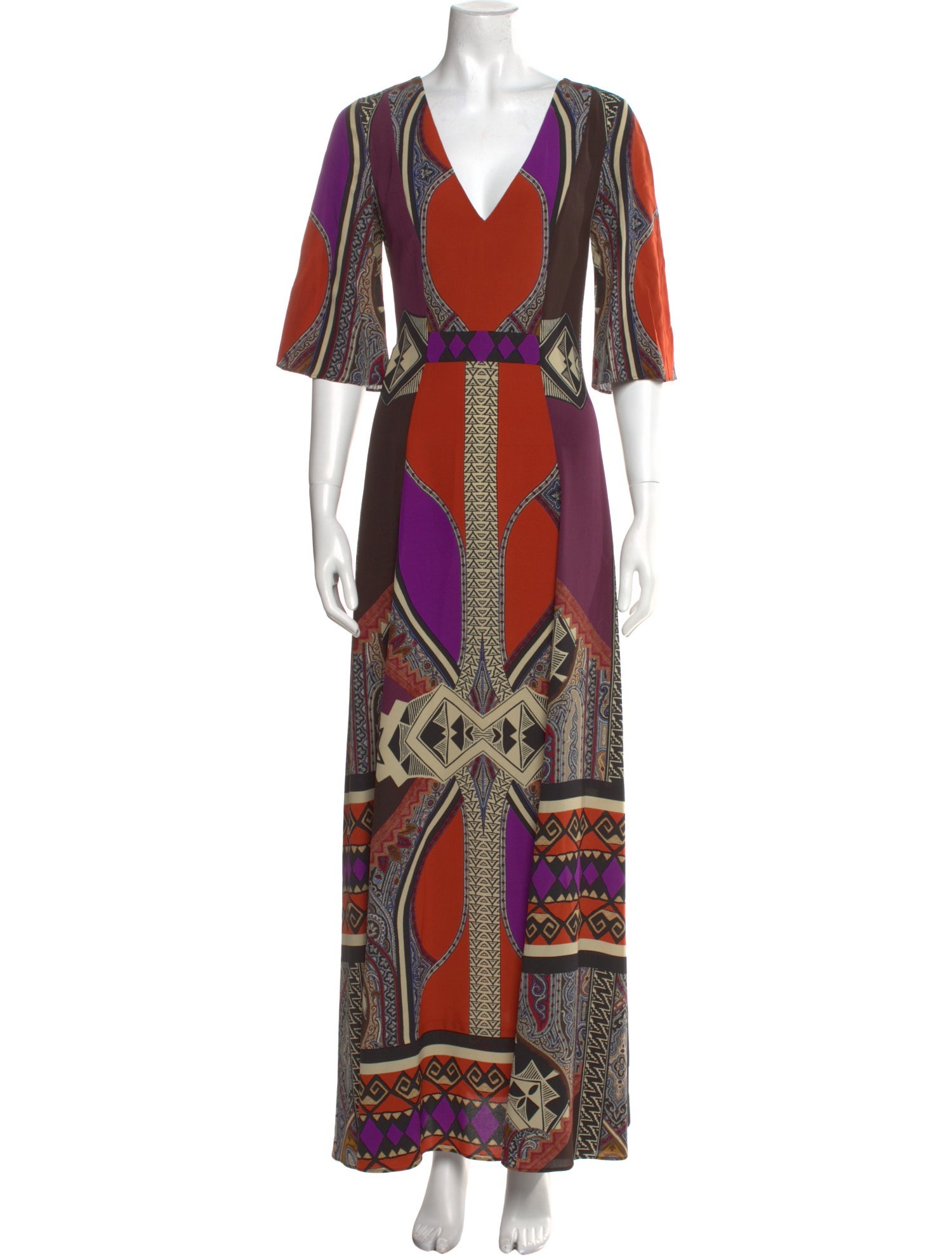 Etro Silk Long Dress