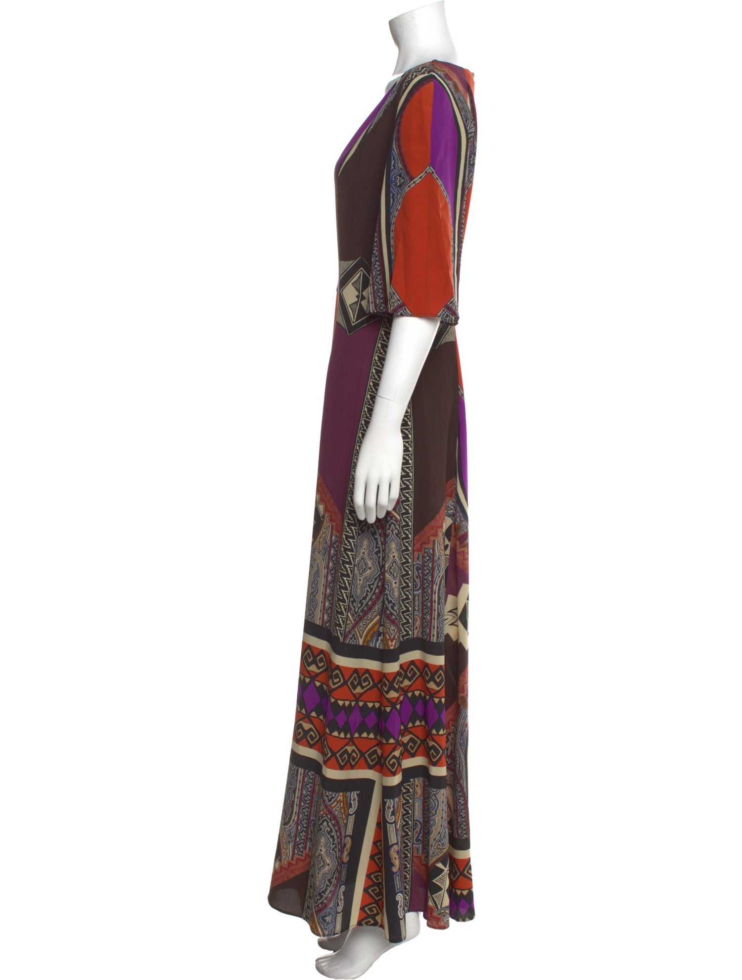 Etro Silk Long Dress