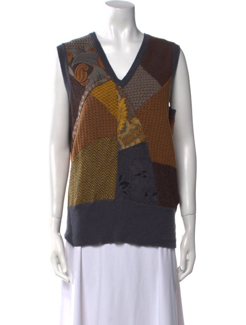 Etro Wool Printed Sweater