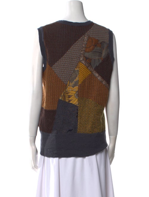 Etro Wool Printed Sweater
