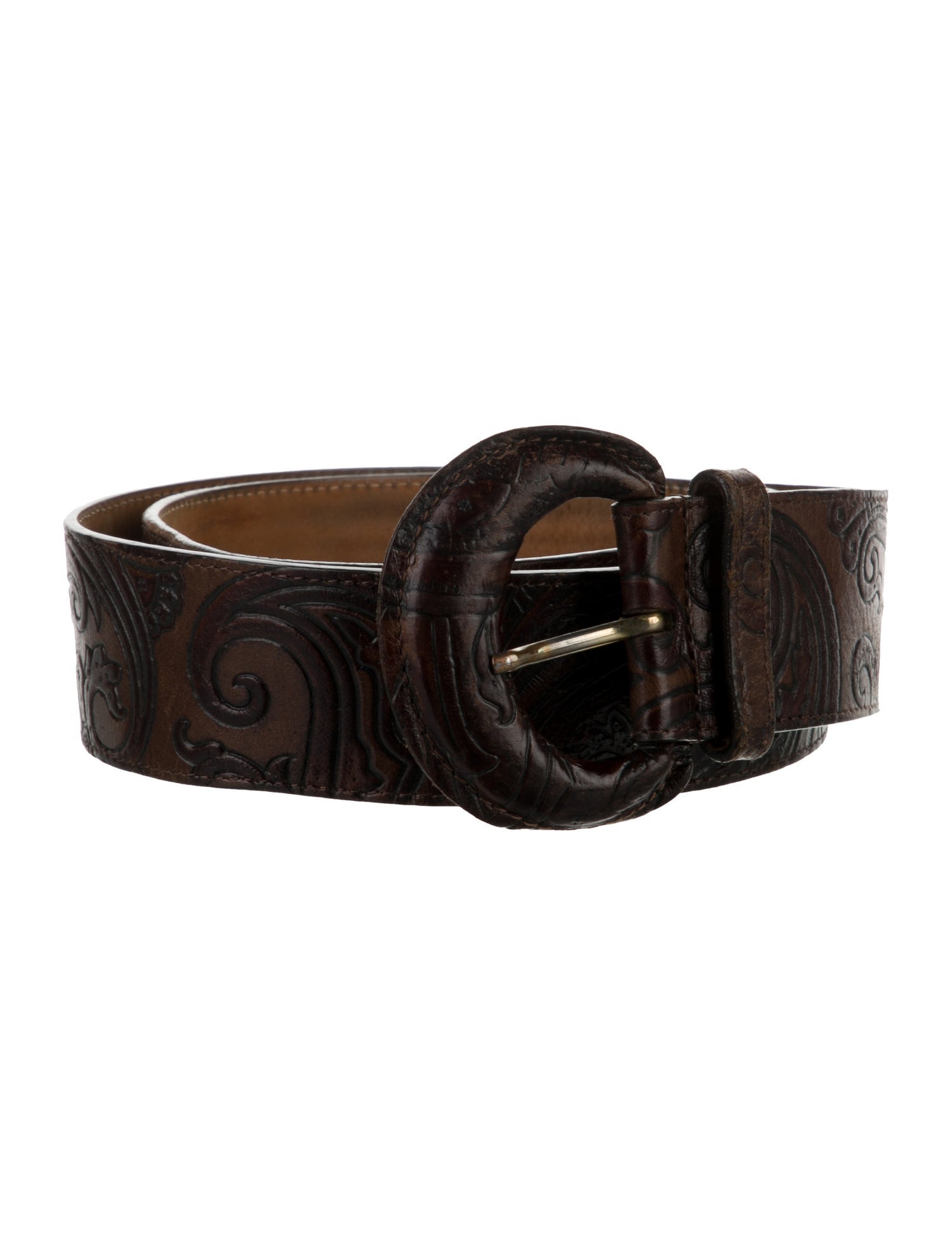 Etro Leather Waist Belt