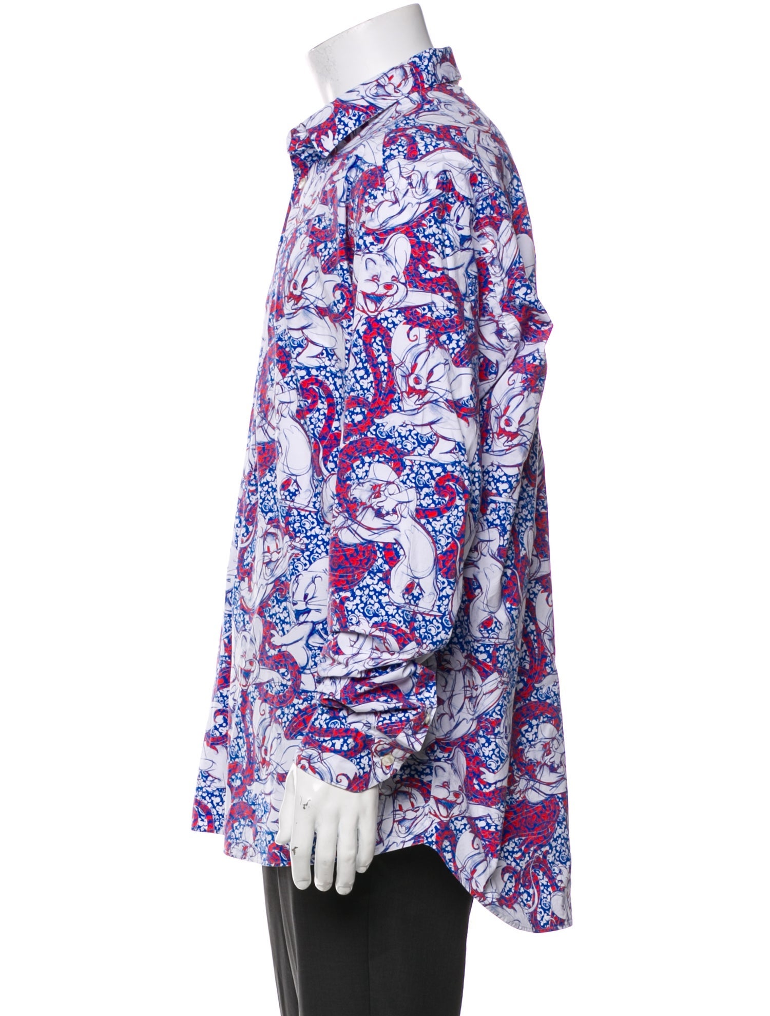 Etro Printed Long Sleeve Shirt