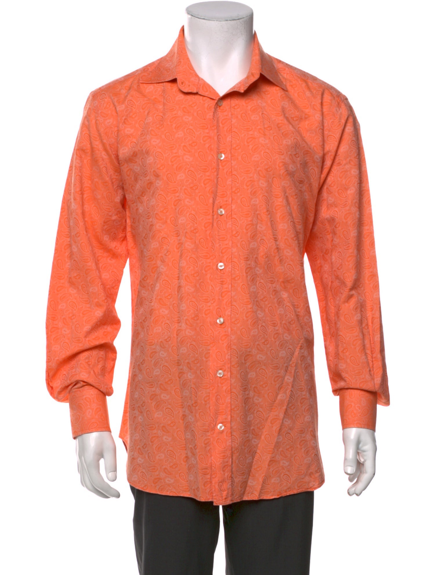 Etro Paisley Print Long Sleeve Shirt