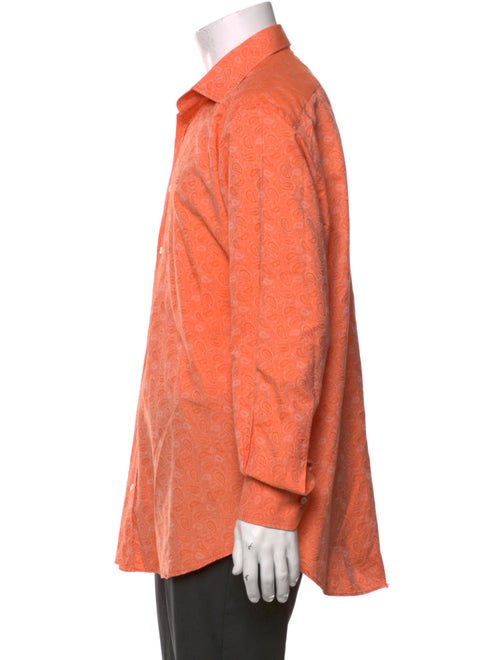 Etro Paisley Print Long Sleeve Shirt