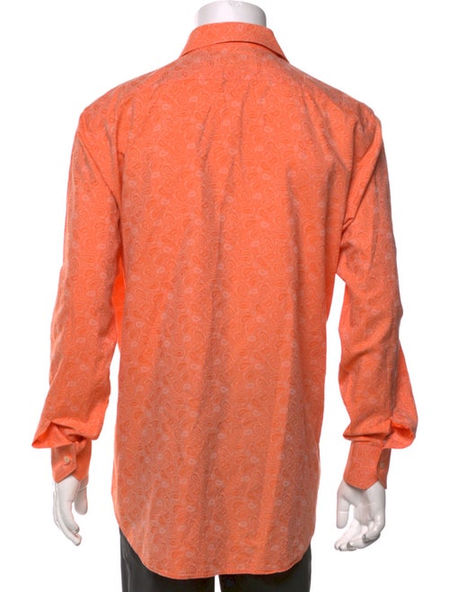 Etro Paisley Print Long Sleeve Shirt