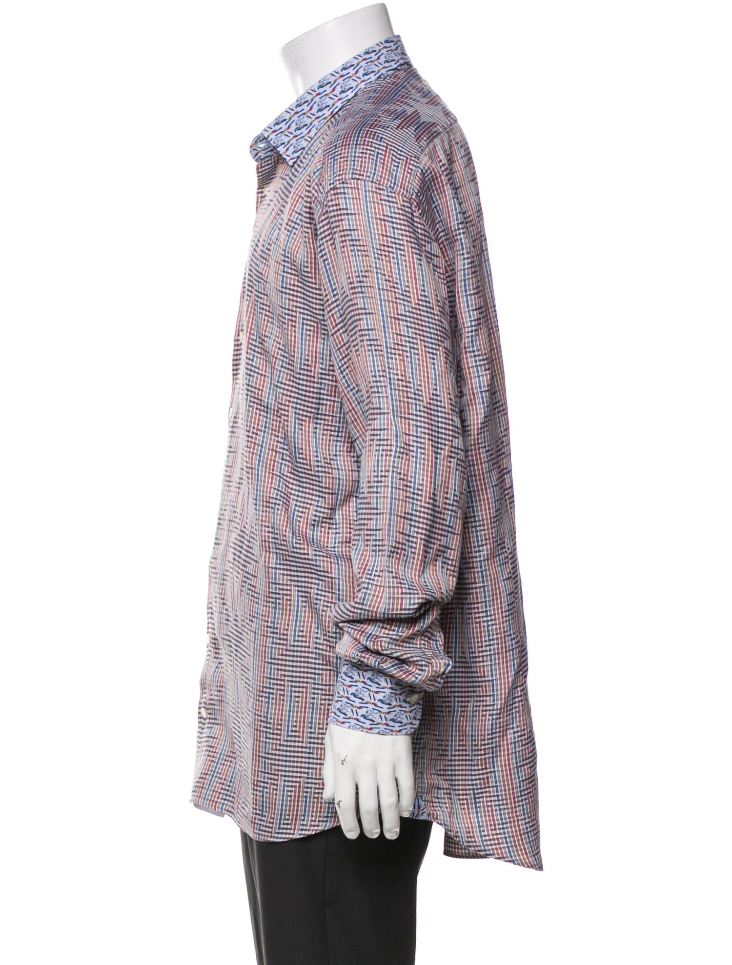 Etro Printed Long Sleeve Shirt