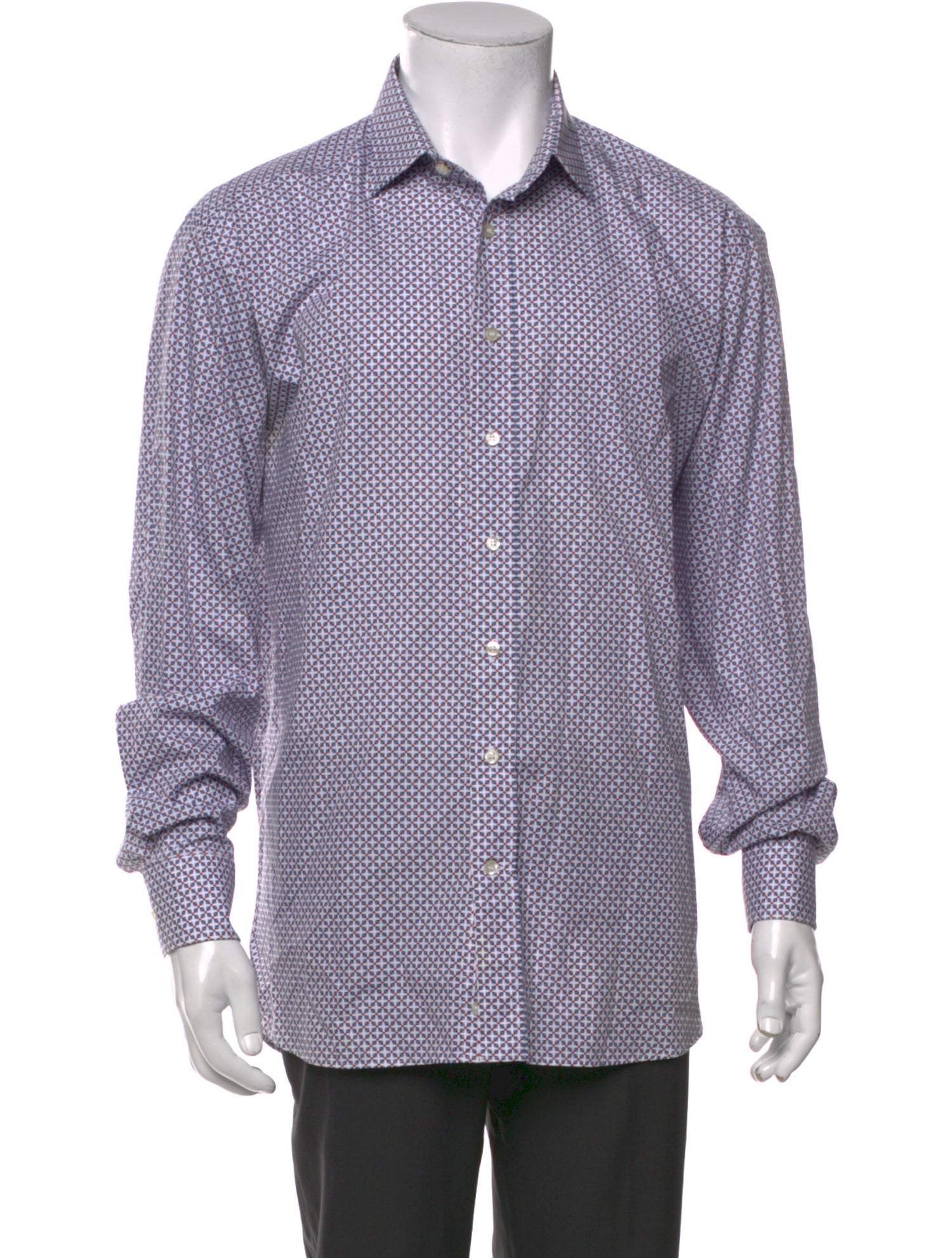 Etro Printed Long Sleeve Shirt