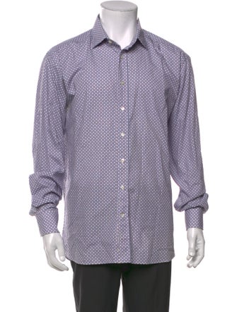 Etro Printed Long Sleeve Shirt