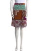 Etro Printed Knee-Length Skirt