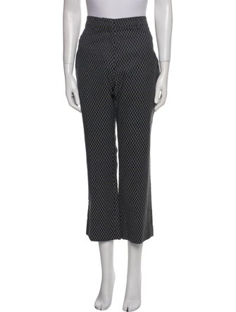 Etro Printed Straight Leg Pants