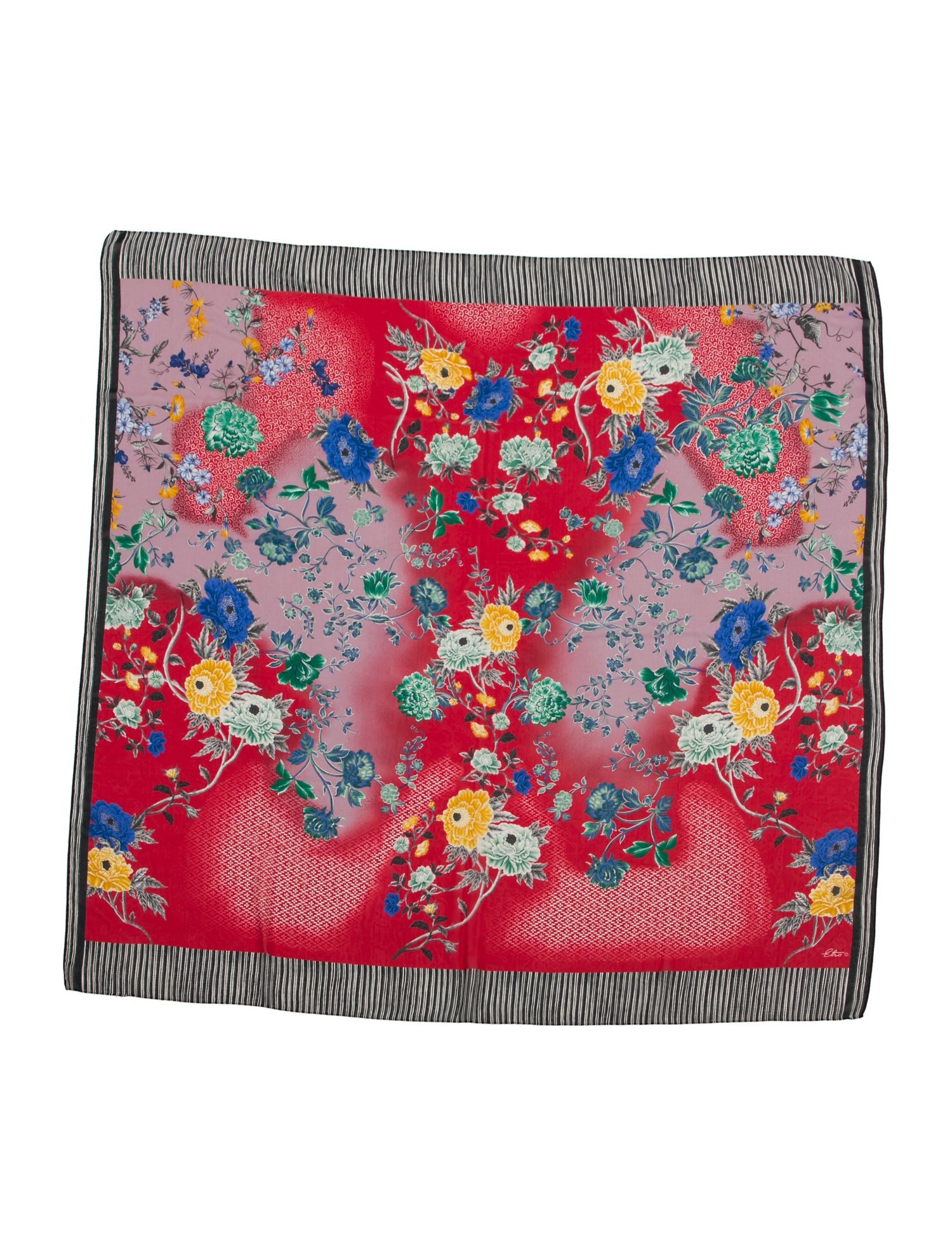 Etro Floral Print Scarf