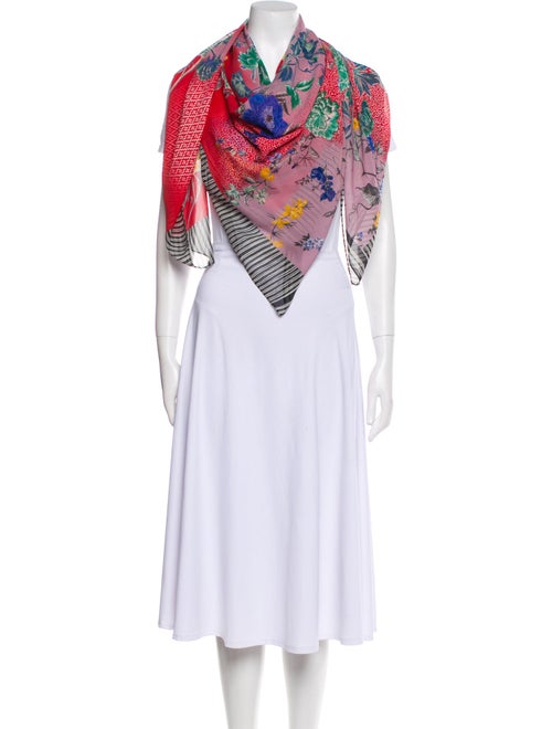 Etro Floral Print Scarf