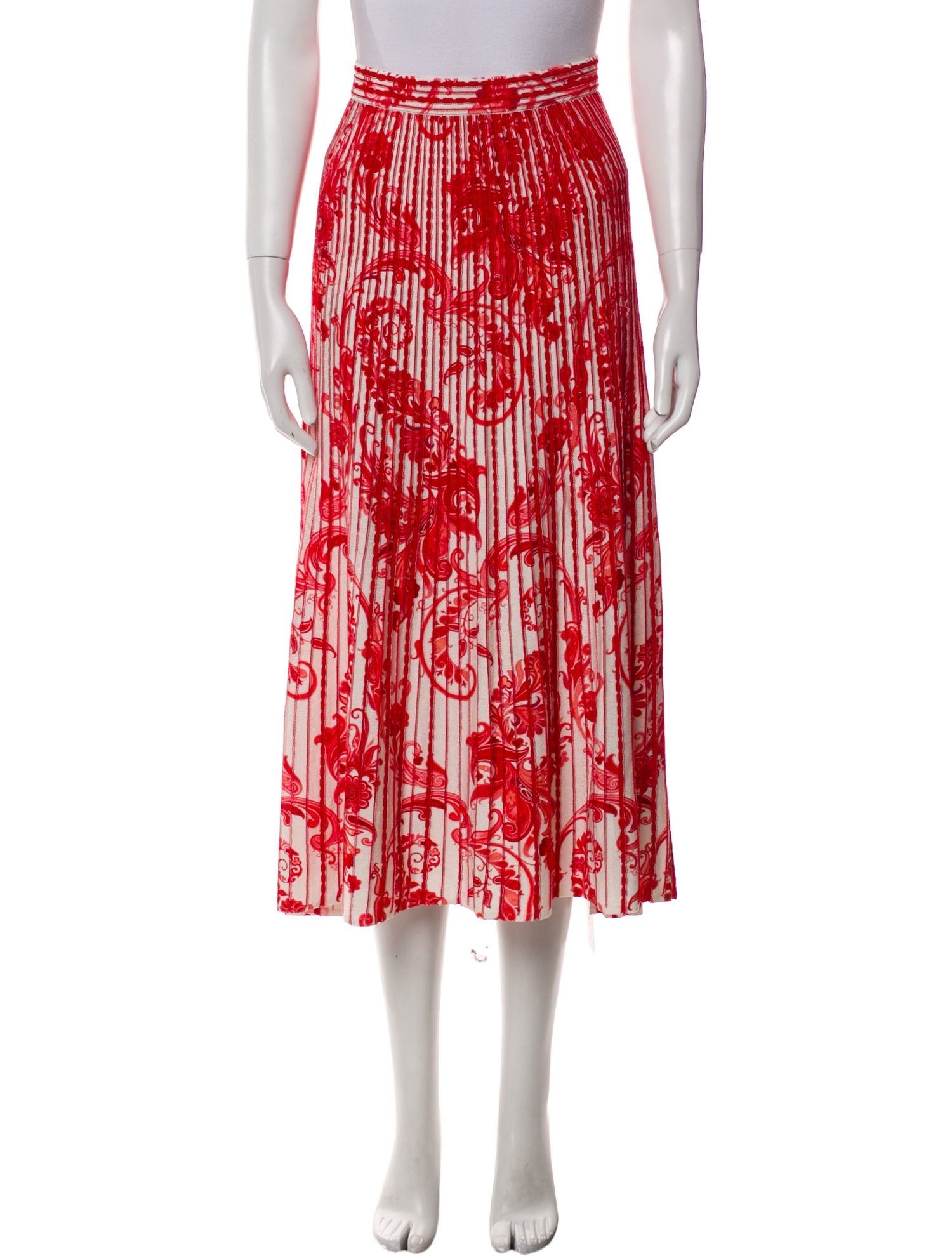 Etro Printed Midi Length Skirt