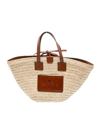 Etro Straw Minaudière