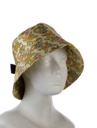 Etro Polyester Pattern Print Bucket Hat