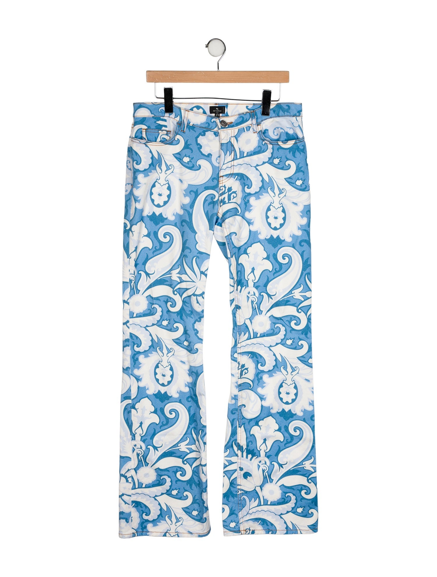 Etro Mid-Rise Wide Leg Jeans
