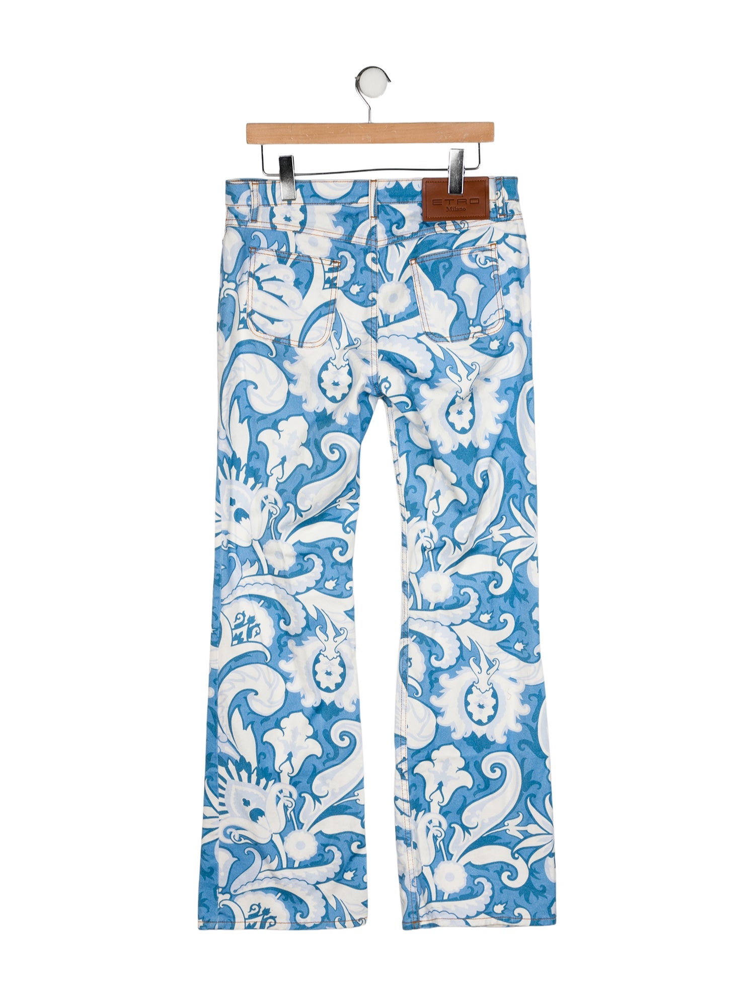 Etro Mid-Rise Wide Leg Jeans