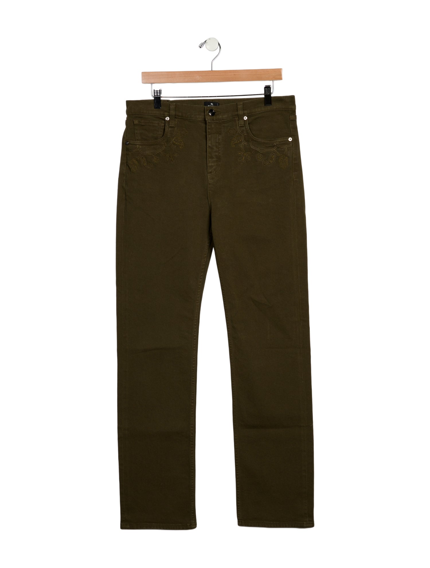 Etro High-Rise Wide Leg Jeans