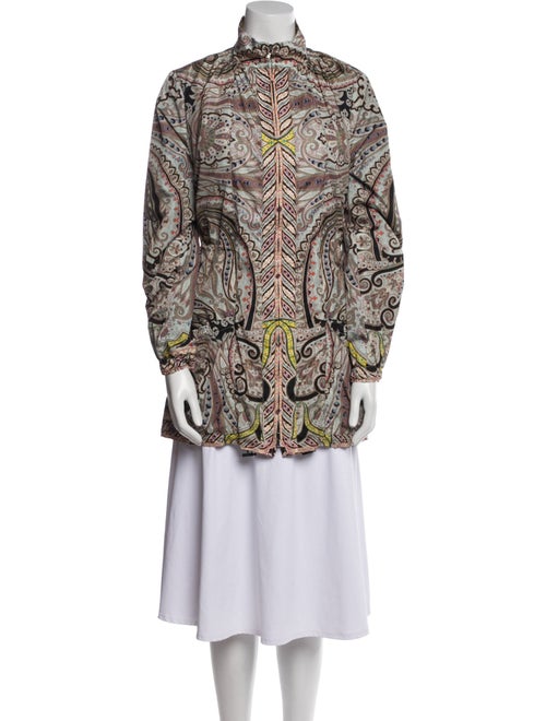 Etro Paisley Print Coat