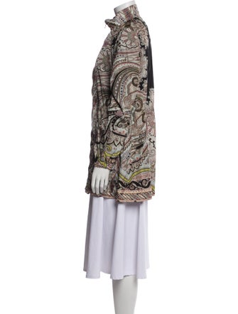 Etro Paisley Print Coat