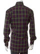 Etro Plaid Print Long Sleeve Shirt