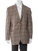 Etro Plaid Print Blazer