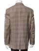 Etro Plaid Print Blazer