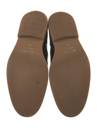 Etro Leather Dress Loafers