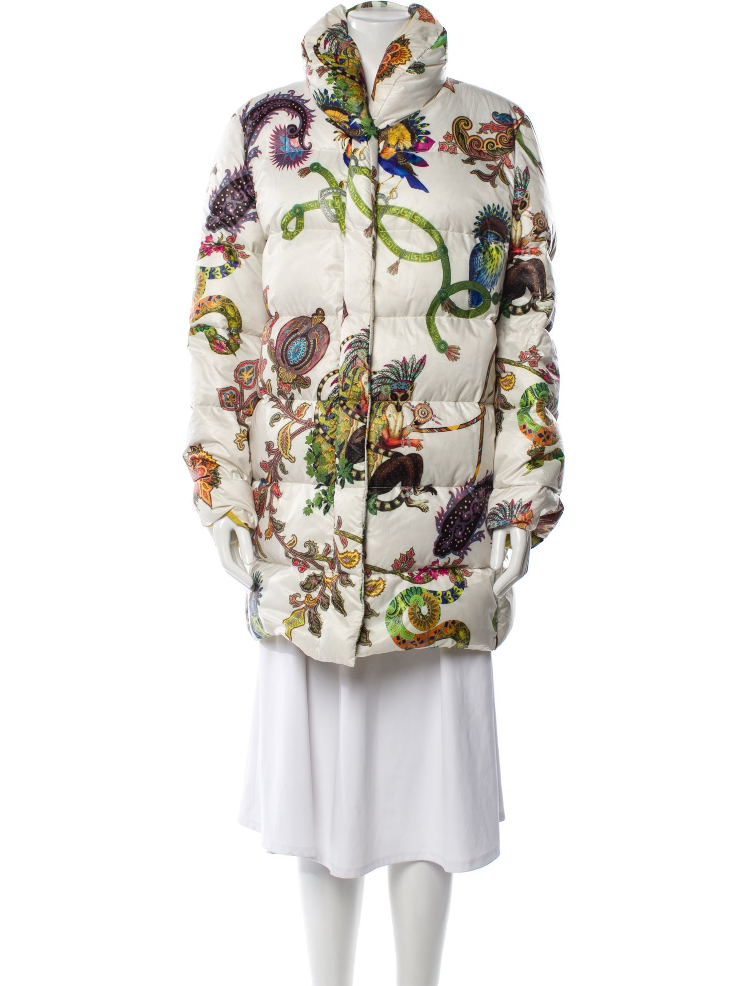 Etro Printed Down Jacket
