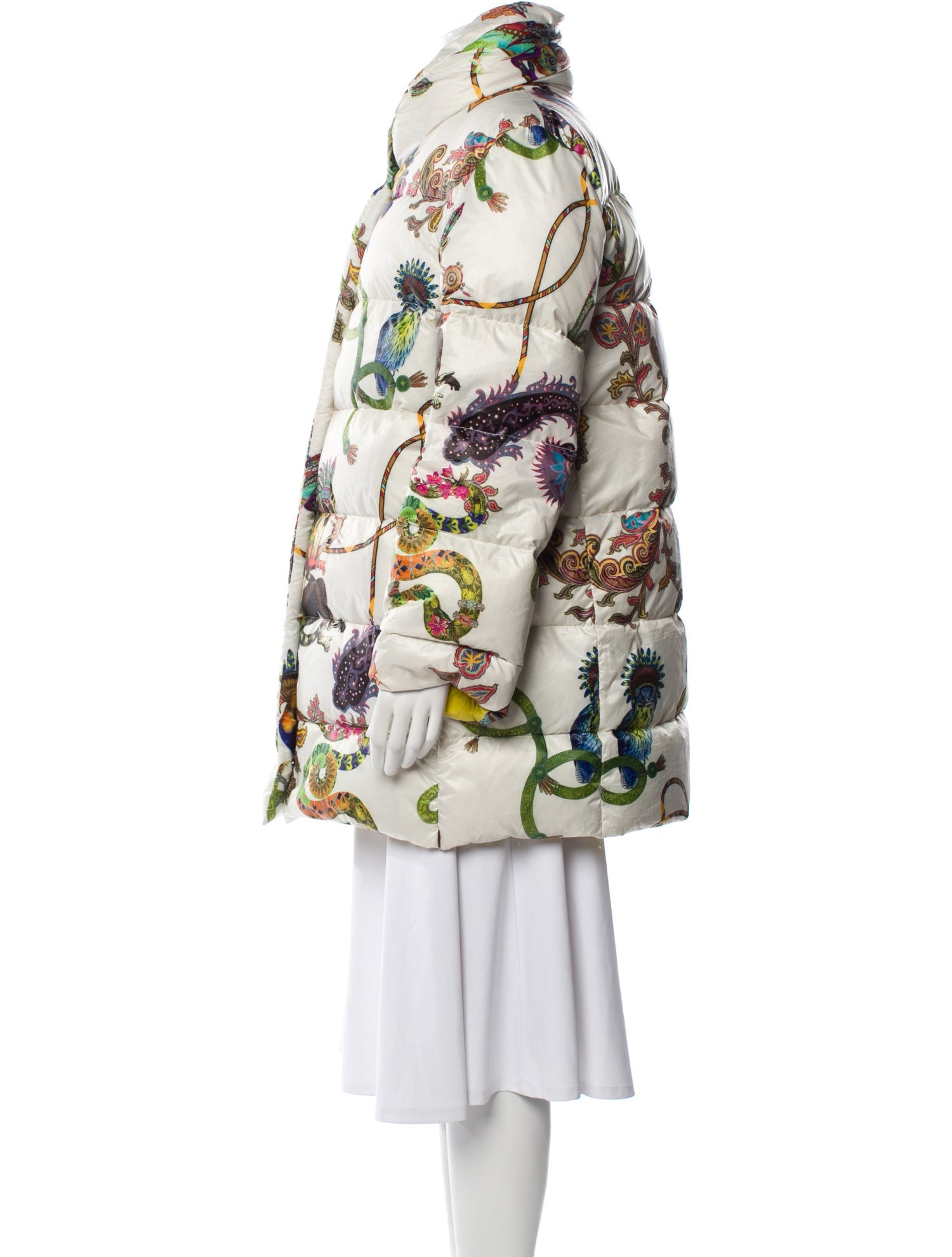 Etro Printed Down Jacket