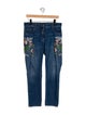 Etro Mid-Rise Straight Leg Jeans