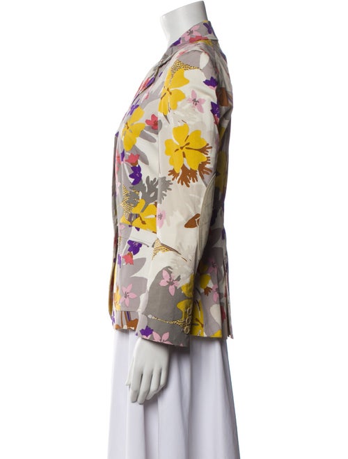 Etro Floral Print Blazer