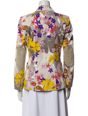 Etro Floral Print Blazer