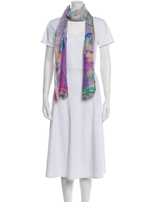 Etro Silk Paisley Print Scarf