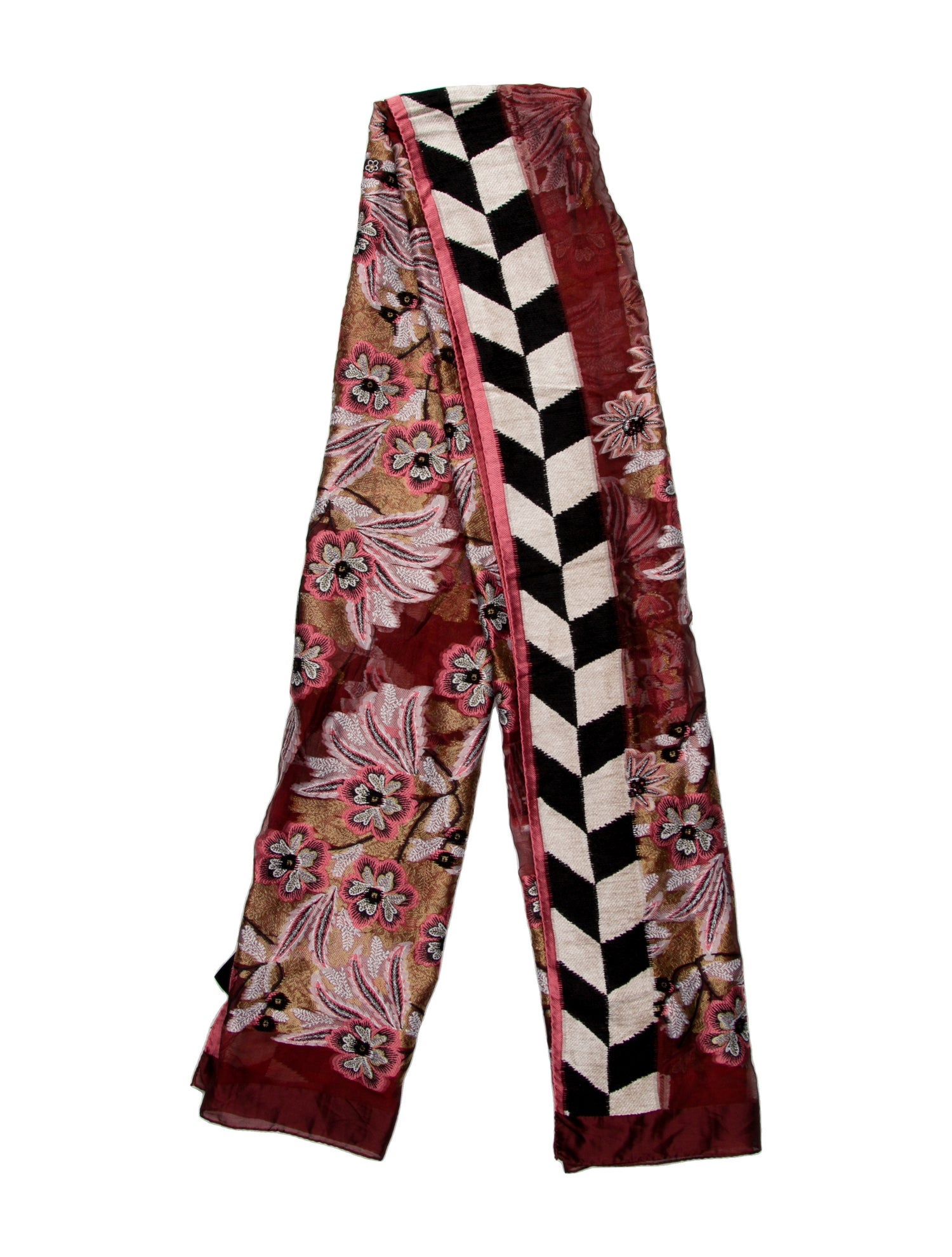 Etro Floral Print Scarf w/ Tags